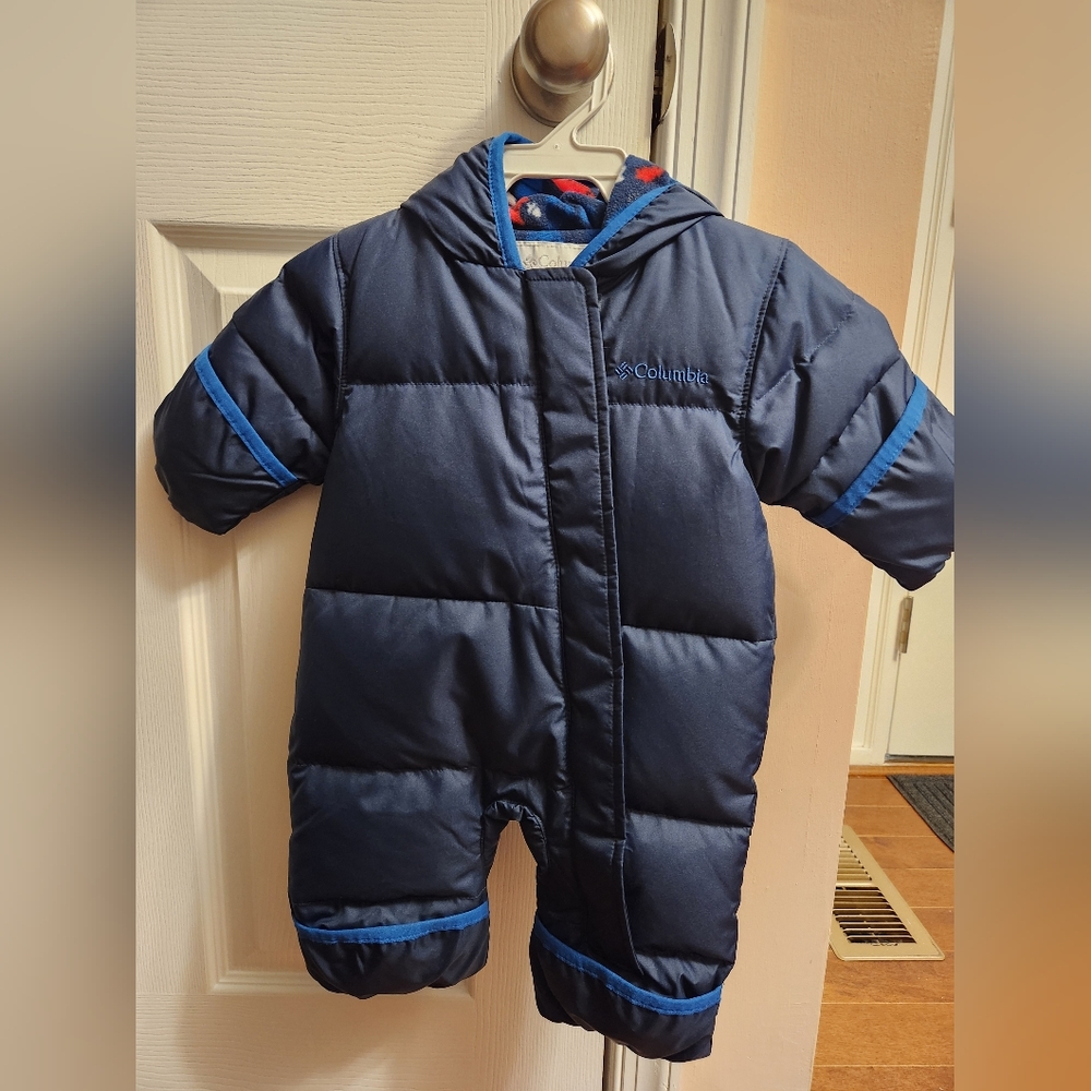 Columbia baby snow suit 0-3 months